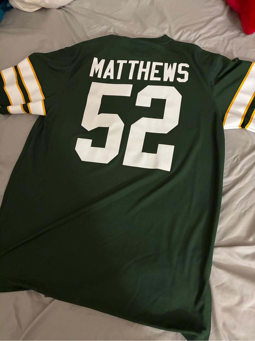 Clay Matthews XL Green Bay Packers Jersey Shirt, Team Apparel